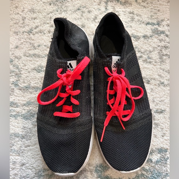 Adidas Running Mesh Sock Athletic Running Shoe Size 8.5 - Picture 1 of 4